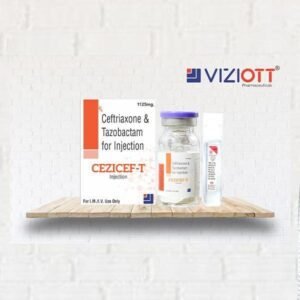 CEFTRIAXONE 1000 MG TAZOBACTUM 125 MG INJ